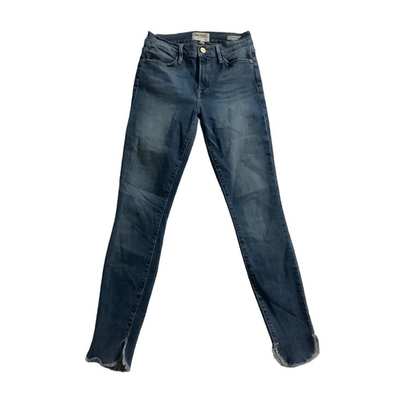 Frame Le High Skinny Blue Jeans Size 26 - Picture 1 of 8